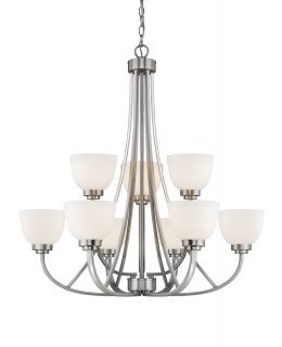 Z-Lite 443-9-BN  9 Light Ashton Chandelier